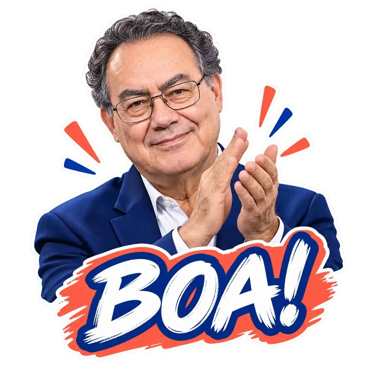 Amostra de figurinha da coleção Augusto Cury