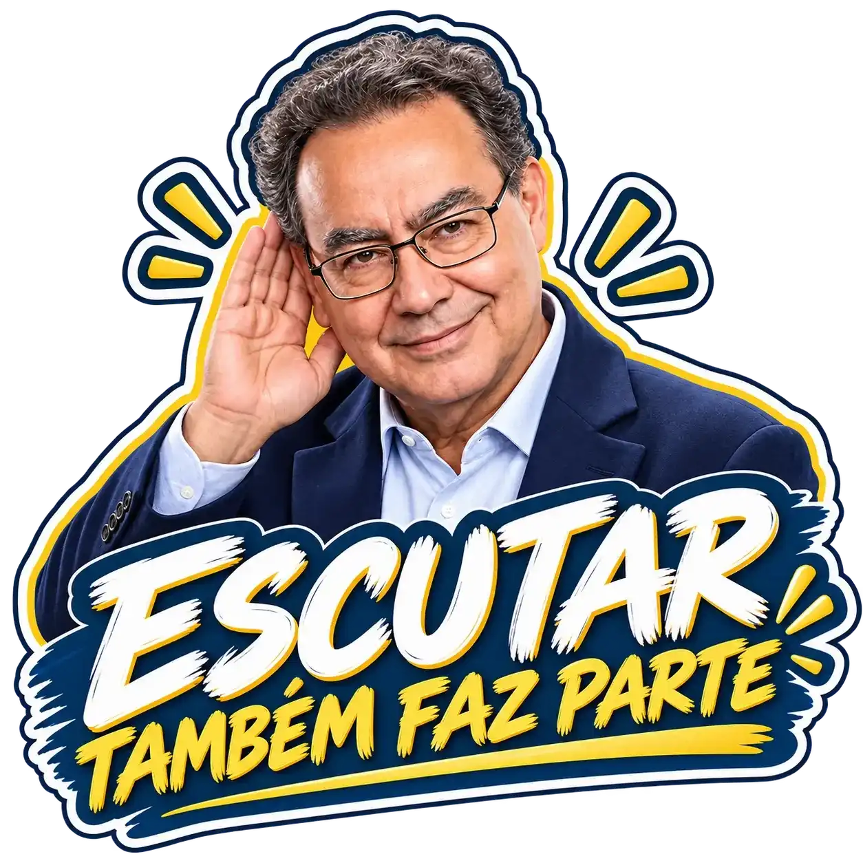 Outra amostra de figurinha da coleção Augusto Cury
