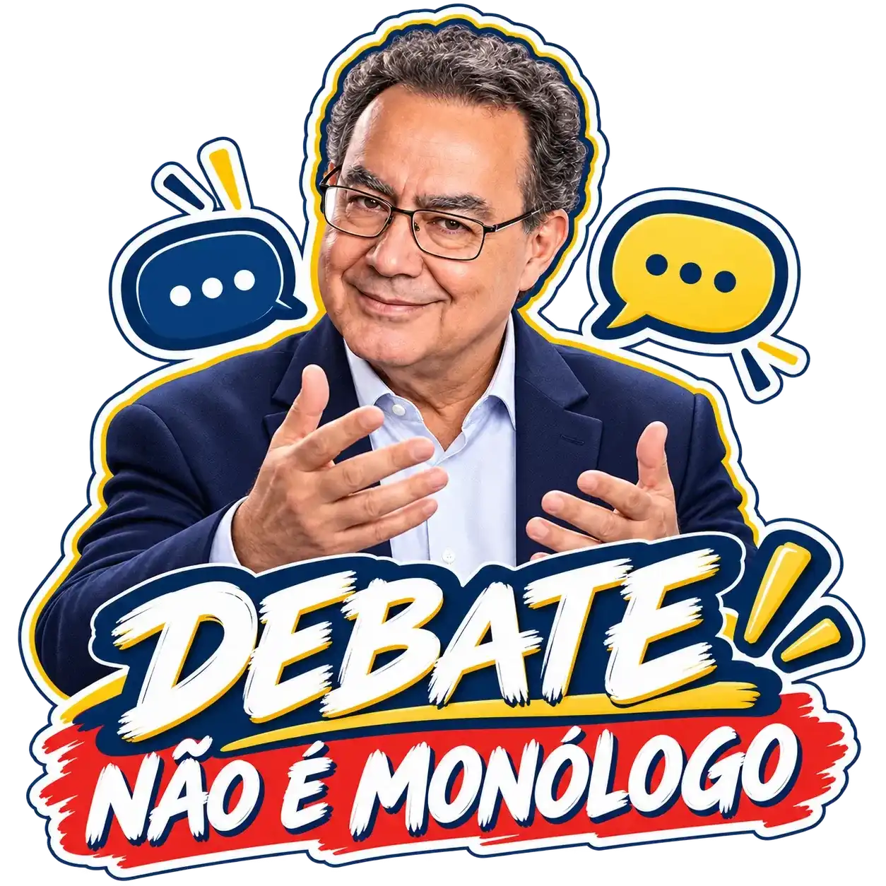 Amostra de figurinha da coleção Augusto Cury